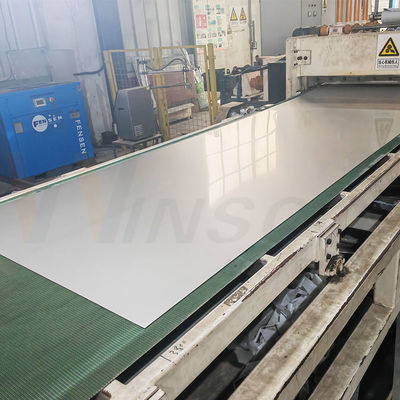 Langlebig SUS 304 304L 1250mmx2500mm 0,9mm Dicke 2B Mühlkante Edelstahl kaltgewalztes Blatt
