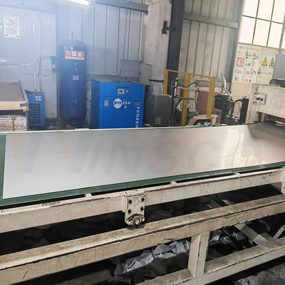 Zuverlässige Qualität SS 316 316L 2000mmx1000mm Größe 0,9mm Dicke kaltgewalzte Edelstahlplatte 2B