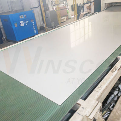 Gute Preise TP 316 316L Edelstahlplatte kaltgewalzt 1000mmx2000mm SS 2B Blech 0,5mm Dicke