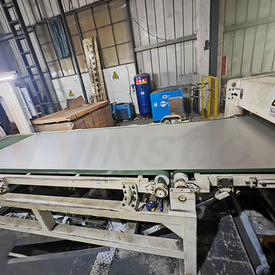 WinscoMetal 1500mmx3000mm Blechmetall SUS201 1,0mm Dicke Edelstahlplattenmühle Oberfläche kaltgewalzt