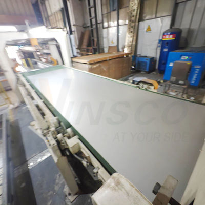 Einheitliche Wandstärke 2,5 mm AISI 316 316L Kaltgewalzt 1000mmx2000mm Edelstahlblech 2b Oberfläche