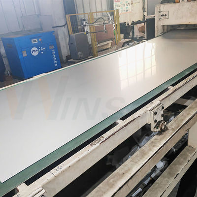 Hohe Härte 1500 mm Breite Inox-Müll-Finixierungsplatte 3000 mm Länge 0,9 mm Edelstahl-Kaltgewalzte Bleche 2B Oberfläche