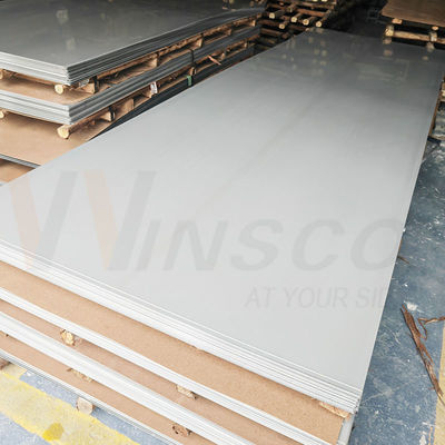 2B Werkzeugveredelung SUS 304 304L Kaltgewalzte Edelstahlplatte 1220mmx2440mmx0,6mm