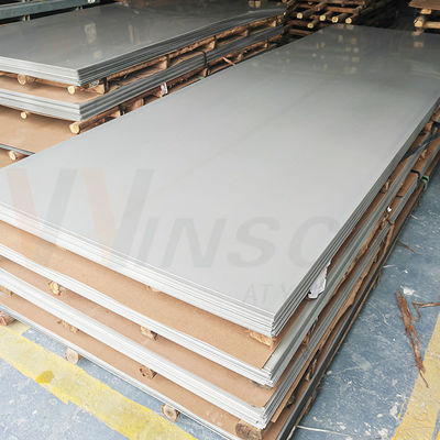 Liefergarantie 4ftx8ft Inox 2B Platte 0,9mm Dicke 1220mmx2440mm AISI 201 Edelstahl-Müll-Finixierung