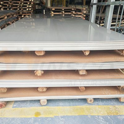 Langlebig SUS 304 304L 1250mmx2500mm 0,9mm Dicke 2B Mühlkante Edelstahl kaltgewalztes Blatt