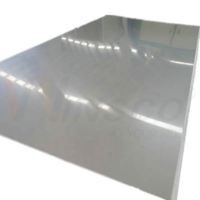 Sicherheit und Zuverlässigkeit 1000mmx2000mmx2.0mm Kaltgewalzt AISI 201 Edelstahl-Metallblech 2b Mill Finish