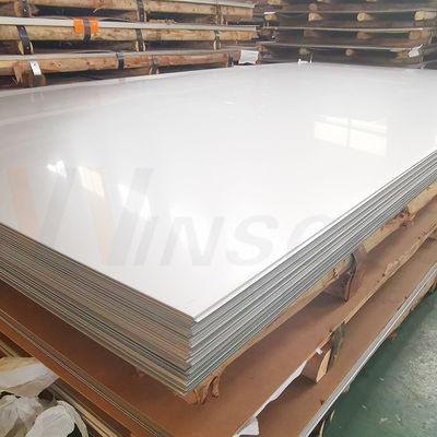 WinscoMetal Warmverkauf 1219mmx2438mm 2,0mm Dicke kaltgewalzt SUS 201 Edelstahl 2b-Blatt