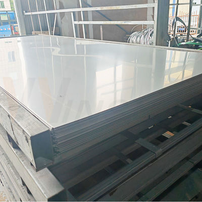 1500 mm Breite 3000 mm Länge 2,0 mm Dicke SUS 304 304L Kaltgewalzte 2b Mühle Oberfläche Edelstahlblech