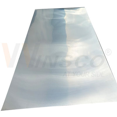 Winsco Metall 4ftx8ft Edelstahlplatte leicht zu reinigen AISI 430 1220mmx2440mm Edelstahl Nr. 4 Satin Finish-Blatt