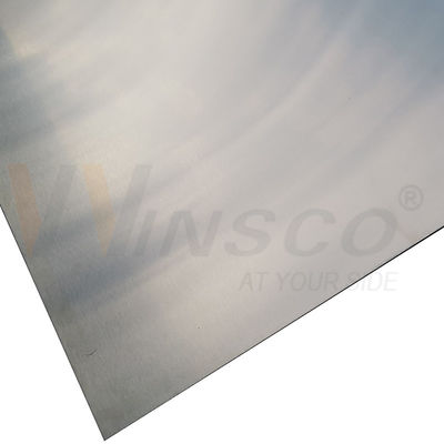 Winsco Metall 4ftx8ft Edelstahlplatte leicht zu reinigen AISI 430 1220mmx2440mm Edelstahl Nr. 4 Satin Finish-Blatt