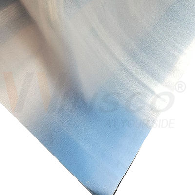 1250mmx2500mm Starke Wxport-Packung Mühlkante Edelstahl Nr. 4 Satin gebürstete Oberfläche 316