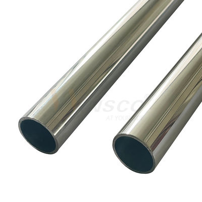 Spiegel Satin Oberfläche 25,4mm Edelstahlrohr 201 304 316 Grade 0,4mm-3,0mm Dicke 1 Zoll Edelstahl Rundrohr