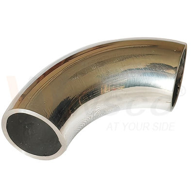 Spiegel Satin Oberfläche 55mm Bogenlänge 12,7mm OD AISI 201 304 316 Edelstahl Ellenbogen 1,2mm 1,5mm Dicke