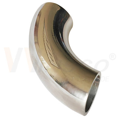 Spiegel Satin Oberfläche 55mm Bogenlänge 12,7mm OD AISI 201 304 316 Edelstahl Ellenbogen 1,2mm 1,5mm Dicke