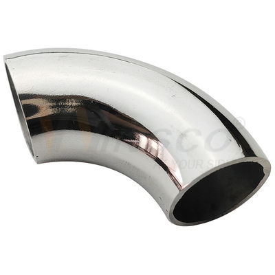 55 mm Bogenlänge 19,1 mm OD Edelstahl Geländer Ellenbogen 201 304 316 Grade Inox Handrail Zubehör