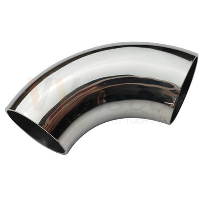 VVINSCO 38,1 mm (1 1/2 Zoll) 90° Edelstahl Handlaufbogen in AISI 201/304/316 mit Spiegel-/Satin-Finish