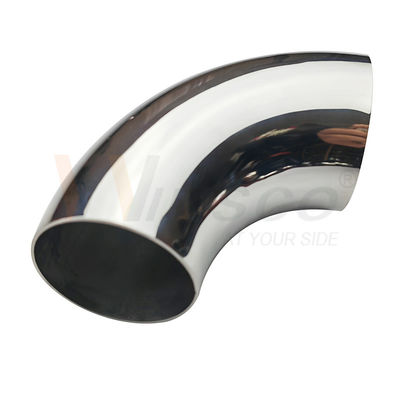 AISI 201 304 316 Spiegel Satin 76,2 mm 3 Zoll OD Edelstahl Handgelenk Ellenbogen 1,2 mm-2,0 mm Dicke