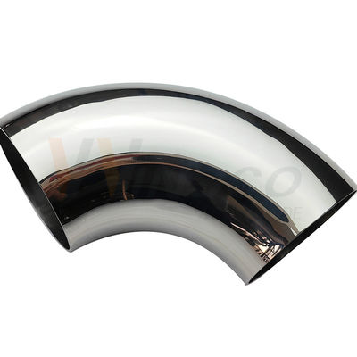 AISI 201 304 316 Spiegel Satin 76,2 mm 3 Zoll OD Edelstahl Handgelenk Ellenbogen 1,2 mm-2,0 mm Dicke