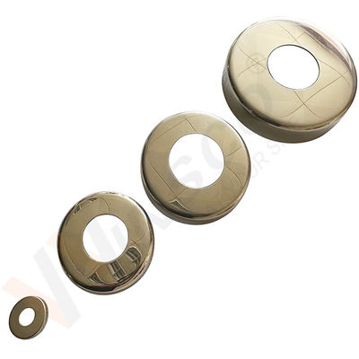 C304 C316 Edelstahl Balustradenabdeckung für 12,7 mm 19 mm 1' 31,8 mm 38,1 mm 2' Rundrohr