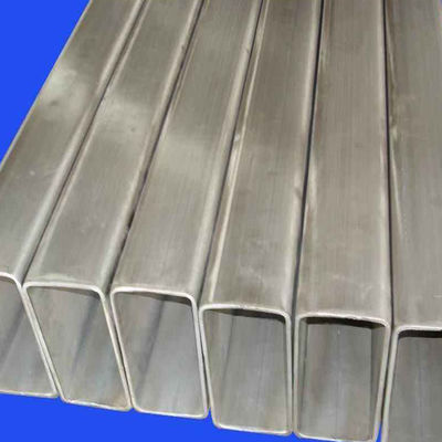 Baustoff Edelstahlrohr 201 304 316 316L Grade Großgröße Rechteckige Mühle 80mmx180mm Edelstahlrohr