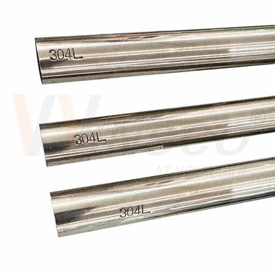 Korrosionsbeständigkeit Winsco Metall Inox geschweißtes Rohr 304L-Rohr aus Edelstahl rundes quadratisches Rechteckrohr