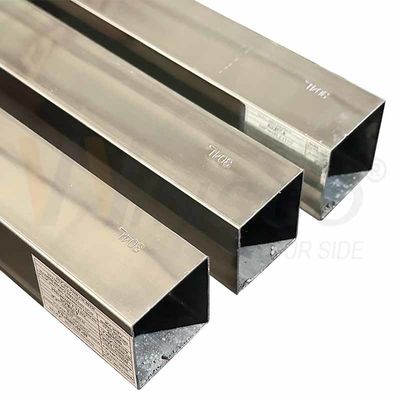 Korrosionsbeständigkeit Winsco Metall Inox geschweißtes Rohr 304L-Rohr aus Edelstahl rundes quadratisches Rechteckrohr