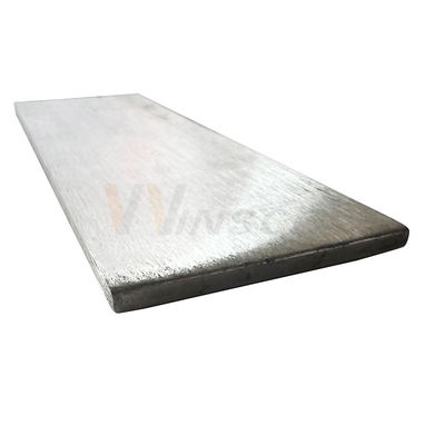 Anpassungsfähige Oberfläche 6 Meter Rechteckstab Platin Inox SS 201 304 316 Polierte Edelstahlflächenstange