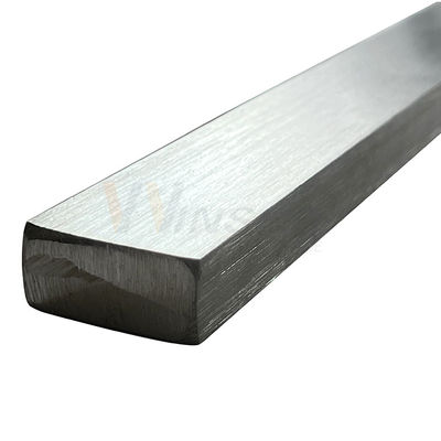 Anpassungsfähige Oberfläche 6 Meter Rechteckstab Platin Inox SS 201 304 316 Polierte Edelstahlflächenstange