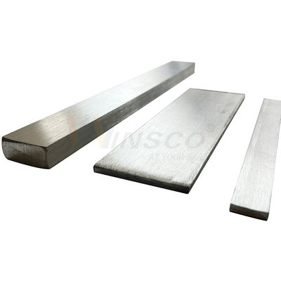 Anpassungsfähige Oberfläche 6 Meter Rechteckstab Platin Inox SS 201 304 316 Polierte Edelstahlflächenstange