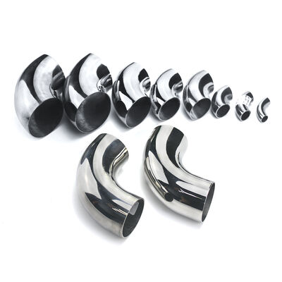 Custom 304 316 Stainless Steel Handrail Elbows for Round Tube Railings