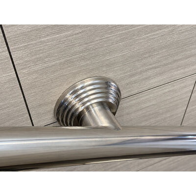 SS 201 304 Edelstahl-Stierteile Silber-Gold-Edelstahl-Handgelenk-Basis-Abdeckung für 19 mm 1'' 2' 63.5 mm Runde Newel Post