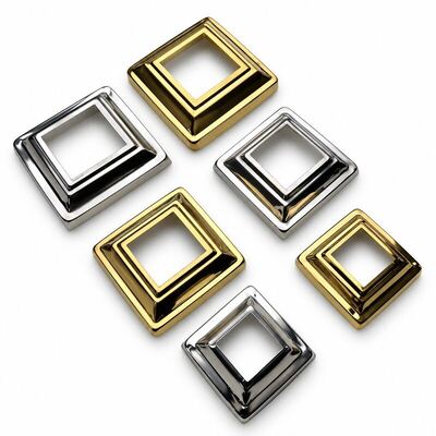 201/304 Edelstahl-Quadrat-Post-Basis-Abdeckungen für Saudi-Arabien