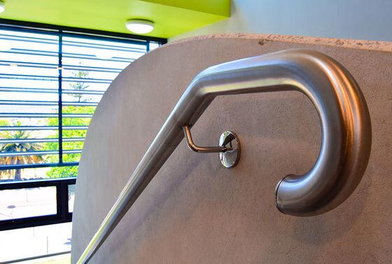 Einfache Installation SS 201 304 316 Spiegel Satin Inox Treppenzubehör 63,5 mm 2 1/2 Zoll OD Edelstahl Handschuh Ellenbogen