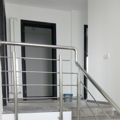 SS201, SS304 & SS316 Edelstahl 90° Kurzer Handlaufbogen für 25,4–50,8 mm Rundrohre