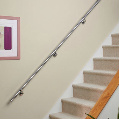 201/304/316 Stainless Steel Wall Mount Handrail Bracket, Stair Balustrade Railing Support Fittings