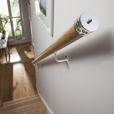 201/304/316 Stainless Steel Wall Mount Handrail Bracket, Stair Balustrade Railing Support Fittings