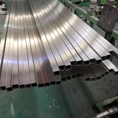 10 × 10 mm bis 200 × 200 mm Edelstahl-Quadrat- und Rechteckröhren mit einer Wandstärke von 1,5 bis 5,0 mm für Bau- und Geländer