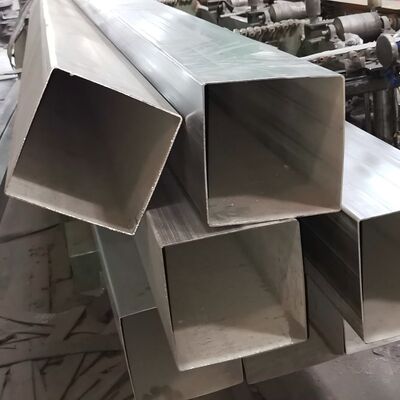 10 × 10 mm bis 200 × 200 mm Edelstahl-Quadrat- und Rechteckröhren mit einer Wandstärke von 1,5 bis 5,0 mm für Bau- und Geländer
