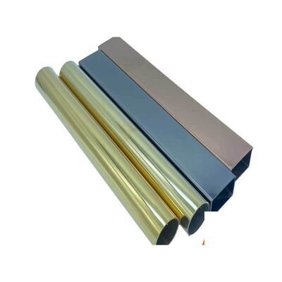PVD Coated Stainless Steel Tube - Custom Length Decorative Pipe in 201/304/316 by WinscoMetal