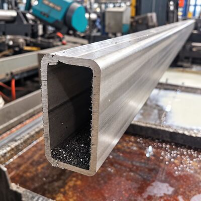 150x300mm Große Größe Geschweißtes Edelstahl Rechteckrohr SS201 SS304 SS316 für Bau und Fertigung