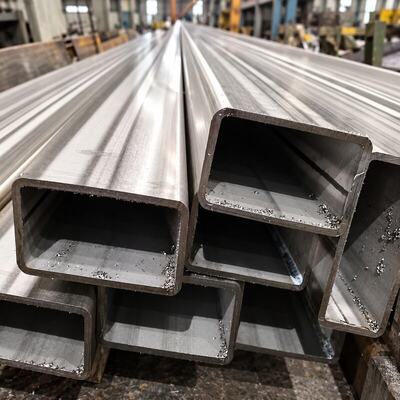 150x300mm Große Größe Geschweißtes Edelstahl Rechteckrohr SS201 SS304 SS316 für Bau und Fertigung
