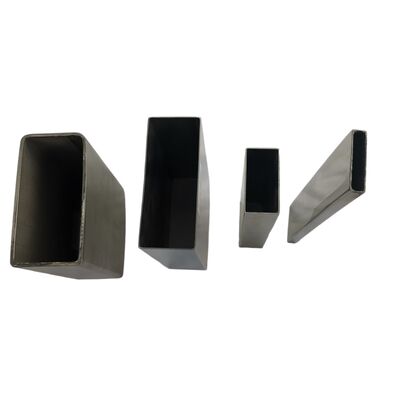 Kleines Edelstahl-Rechteckrohr 4x5-5x25mm dünne Wand SS201 304 316