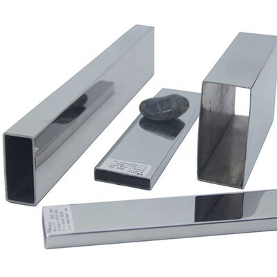 Kleines Edelstahl-Rechteckrohr 4x5-5x25mm dünne Wand SS201 304 316