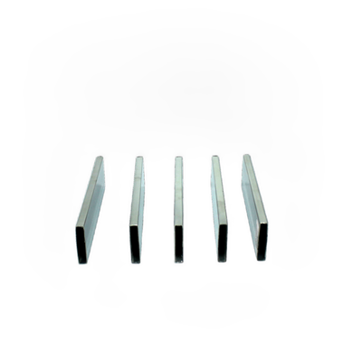 TP 201 304 316 Flachrohr aus Edelstahl 0,4 mm bis 2,0 mm Dicke Rechteckrohr aus Edelstahl 30 mm x 10 mm