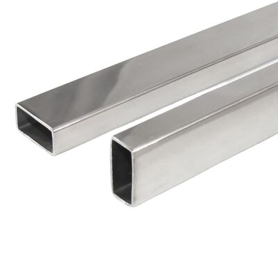 Kleines Edelstahl-Rechteckrohr 4x5-5x25mm dünne Wand SS201 304 316