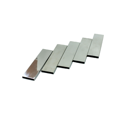 Kleines Edelstahl-Rechteckrohr 4x5-5x25mm dünne Wand SS201 304 316