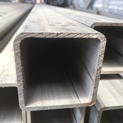 SUS 201 AISI 304 TP 316 Grade Große Größe Inxo Dicke Wand Rohr 120mmx120mm Edelstahl Quadratrohr