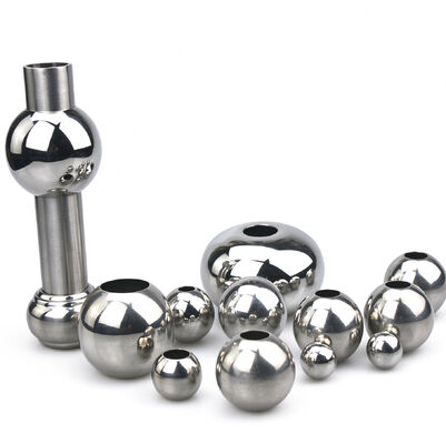 201 304 316 Stainless Steel Drilled Hollow Ball with Custom Surface Finishes and Wide Range of Sizes for Railing & Handrail Fittings
