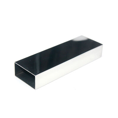 AISI 201 304 316 Rohr aus rostfreiem Stahl 0,5 mm bis 2,7 mm Thcikenss 20 mm x 40 mm Edelstahl-Rechteckrohr