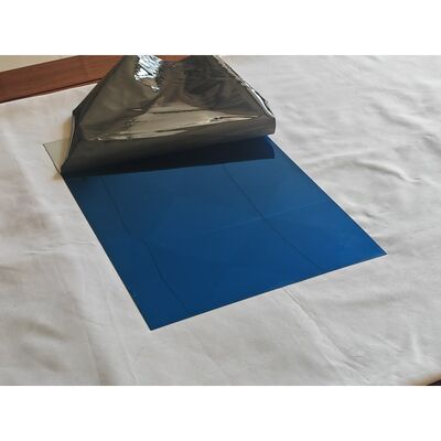 1000mmx2000mm SUS304 304L Saphirblau 8K Spiegel Inoxplatte, PVD Farbe Edelstahlblech